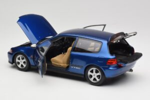 Honda Civic SiR II EG6 VTEC Bleu LCD 1:18 LCD18018-BU Métal — image 5 sur 9