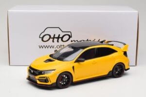 Honda Civic Type R FK8 Euro Spec Jaune Otto 1:18 OT1111 Résine — image 6 sur 6