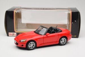 Honda S2000 AP1 Rouge Maisto 1:18 50350 Métal — image 8 sur 8
