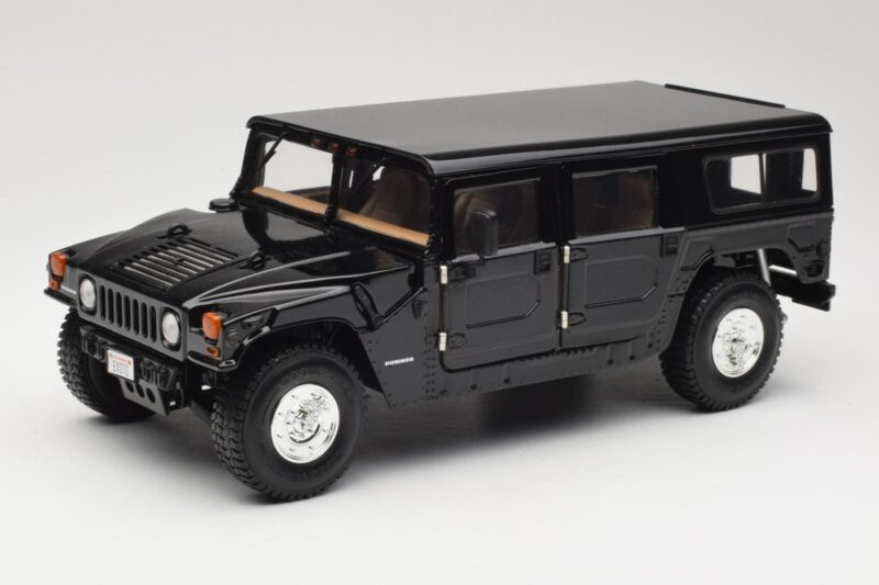 Hummer H1 Hard Top Noir Exoto 1:18 01803 Métal