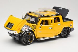 Hummer H2 SUT Concept Jaune Maisto 1:18 31067 Métal — image 2 sur 8