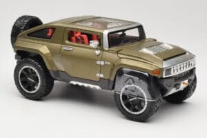 Hummer HX Concept Vert Maisto 1:18 36171 Métal — image 6 sur 8