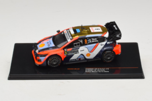 Hyundai i20 N Rally1 #8 O. Tanak / M. Jarveoja Rally Monte Carlo 2025 IXO 1:43 RAM973B Métal