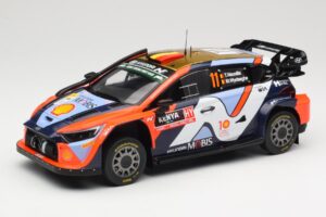 Hyundai i20 N Rally1 WRC Hybrid #11 T. Neuville / M. Wydaeghe Safari Rally Kenya 2024 IXO 1:18 18RMC208 Métal