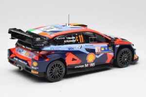 Hyundai i20 N Rally1 WRC #11 T. Neuville / M. Wydaeghe Central European Rally Winner 2023 IXO 1:18 18RMC193 Métal — image 2 sur 6