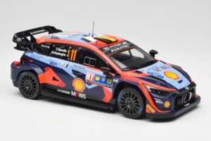 Hyundai i20 N Rally1 WRC #11 T. Neuville / M. Wydaeghe Central European Rally Winner 2023 IXO 1:18 18RMC193 Métal — image 4 sur 6
