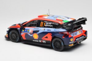 Hyundai i20 N Rally1 WRC #11 T. Neuville / M. Wydaeghe Central European Rally Winner 2023 IXO 1:18 18RMC193 Métal — image 5 sur 6