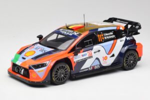 Hyundai i20 N Rally1 #11 T. Neuville / M. Wydaeghe Rally Croatia 2024 IXO 1:18 18RMC203 Métal