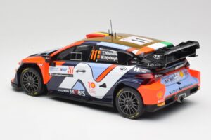 Hyundai i20 N Rally1 #11 T. Neuville / M. Wydaeghe Rally Croatia 2024 IXO 1:18 18RMC203 Métal — image 5 sur 6
