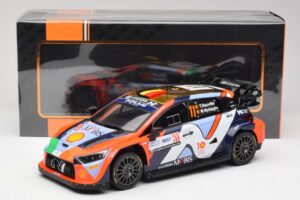 Hyundai i20 N Rally1 #11 T. Neuville / M. Wydaeghe Rally Croatia 2024 IXO 1:18 18RMC203 Métal — image 6 sur 6