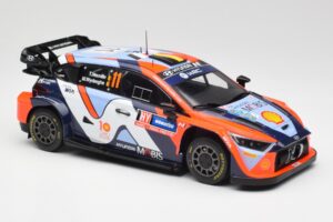 Hyundai i20 N Rally1 #11 T. Neuville / M. Wydaeghe Rally Sweden 2024 IXO 1:18 18RMC201 Métal — image 4 sur 6