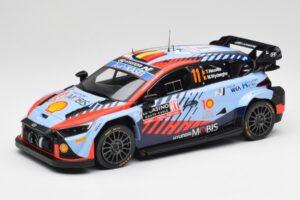 Hyundai i20 N Rally1 WRC #11 T. Neuville / M. Wydaeghe Rally Monte Carlo Winner 2024 IXO 1:18 18RMC194 Métal