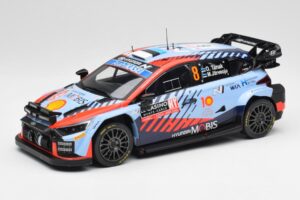 Hyundai i20 N Rally1 WRC #8 O. Tänak / M. Järveoja Rally Monte Carlo Night Version 2024 IXO 1:18 18RMC195 Métal