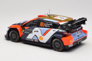 Hyundai i20 N WRC #16 A. Fourmaux / A. Coria Rally Monte Carlo 2025 IXO 1:18 18RMC230A Métal — image 5 sur 6