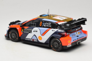 Hyundai i20 N WRC #16 A. Fourmaux / A. Coria Rally Monte Carlo Night Version 2025 IXO 1:18 18RMC230B Métal — image 5 sur 6
