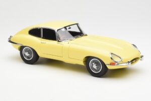 Jaguar E-Type 3.8 Series 1 Jaune Clair Kyosho 1:18 08954LY Métal — image 6 sur 8