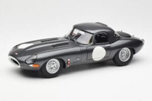 Jaguar E-Type Series 1 Coupe Lightweight Gris Foncé AUTOart 1:18 73647 Métal