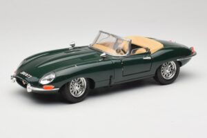 Jaguar E-Type Series 1 Roadster Vert Bburago 1:18 3018-M5 Métal