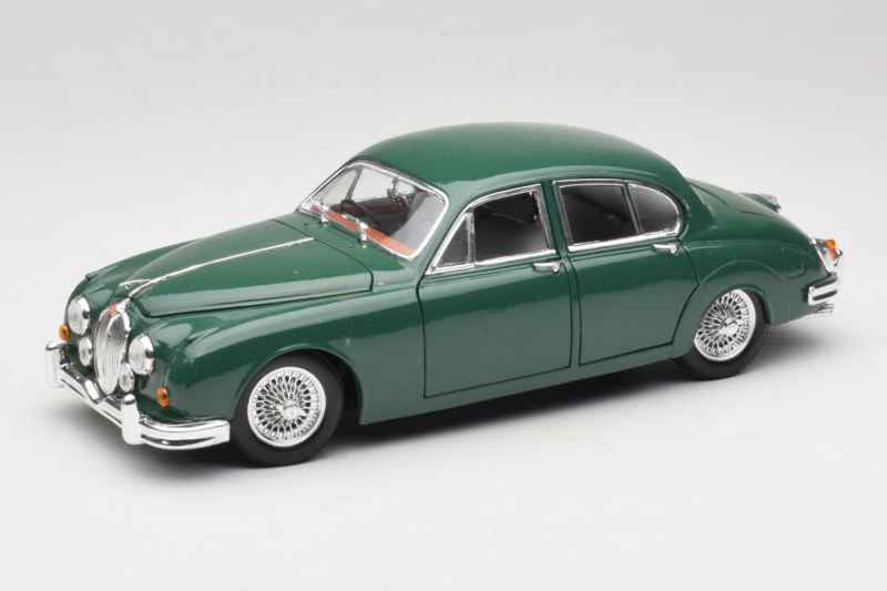 Jaguar Mark II Vert Tchibo 1:18 49420 Métal