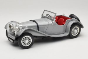 Jaguar SS100 Argent Bburago 1:18 3006-M2 Métal