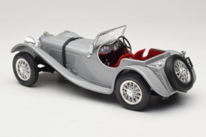 Jaguar SS100 Argent Bburago 1:18 3006-M2 Métal — image 5 sur 6