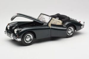 Jaguar XK140 Drophead Coupe Noir Sun Star 1:18 2802 Métal — image 2 sur 8