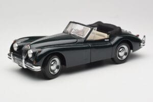 Jaguar XK140 Drophead Coupe Noir Sun Star 1:18 2802 Métal