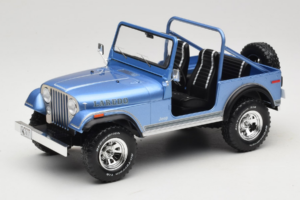 Jeep CJ-7 Laredo Bleu MCG 1:18 MCG18553 Métal