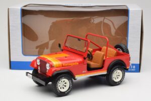 Jeep CJ-7 Renegade Rouge MCG 1:18 MCG18110 Métal — image 6 sur 6