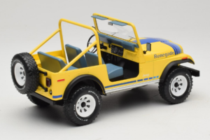 Jeep CJ-7 Renegade Jaune MCG 1:18 MCG18552 Métal — image 2 sur 6