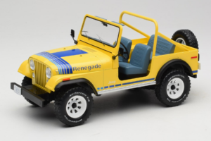 Jeep CJ-7 Renegade Jaune MCG 1:18 MCG18552 Métal