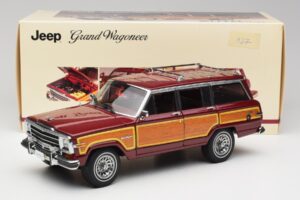 Jeep Grand Wagoneer Classic Rouge AUTOart 1:18 74002 Métal — image 8 sur 8