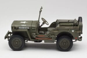 Jeep Willys Vert Militaire Gate 1:18 1061 Métal — image 4 sur 8