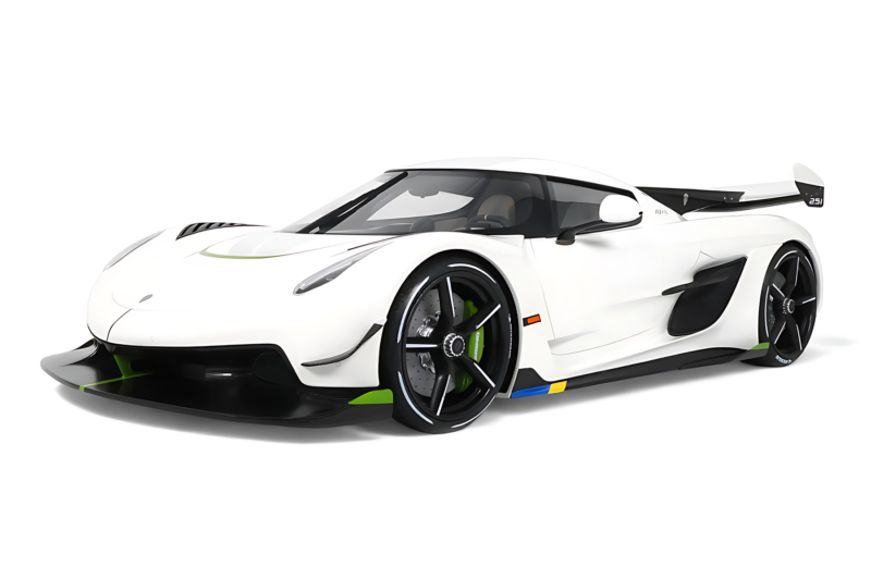 Koenigsegg Jesko Pearl White GT Spirit 1:8 GTS801301 Résine