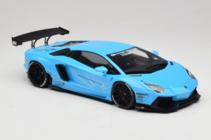 Lamborghini Aventador Liberty Walk Bleu GT Spirit 1:18 GT073 Résine — image 4 sur 6