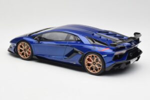 Lamborghini Aventador SVJ Bleu GT Spirit 1:18 GTS18512BL Résine — image 5 sur 6