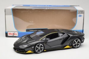 Lamborghini Centenario Gris Maisto 1:18 31386-M1 Métal — image 8 sur 8