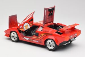 Lamborghini Countach Rouge Bburago 1:18 3047 Métal — image 5 sur 8
