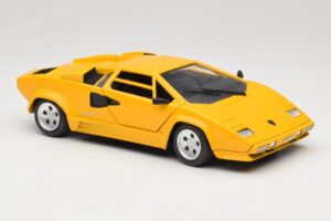 Lamborghini Countach TC Jaune Tonka 1:18 09035-R1 Métal — image 6 sur 8