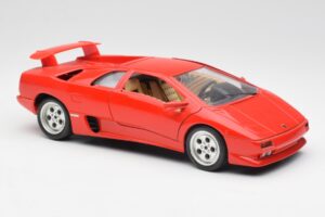 Lamborghini Diablo Rouge Bburago 1:18 3028-M1 Métal — image 6 sur 8