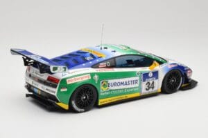Lamborghini Gallardo LP600+ GT3 Reiter Engineering #34 H-J. Stuck / D. Rostek ADAC 24 Hours Nurburgring 2011 Minichamps 1:18  — image 2 sur 6