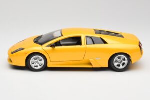 Lamborghini Murcielago LP640 Jaune Bburago 1:18 23124646-M1 Métal — image 4 sur 8