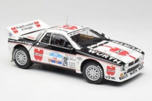 Lancia 037 #1 G. Cunico / E. Bartolich Targa Florio Winner 1983 Kyosho 1:18 08302H Métal — image 6 sur 8