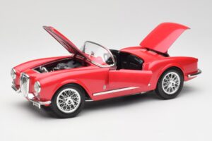 Lancia Aurelia B24 Spider Rouge Bburago 1:18 3010 Métal — image 2 sur 8