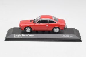 Lancia Beta Coupé Rouge Minichamps 1:43 400125720 Métal