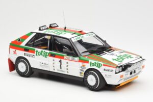 Lancia Delta HF 4WD #1 D. Cerrato Totip Rally Targa Florio 1987 Kyosho 1:18 08960C Métal — image 6 sur 8