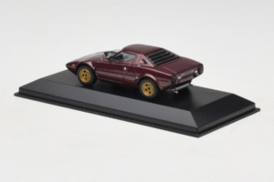 Lancia Stratos Rouge Bordeaux Minichamps 1:43 LANCIA001 Métal — image 3 sur 4
