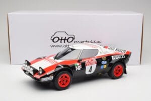 Lancia Stratos HF Gr.4 Noir #0 M. Alen / I. Kivimäki Rally San Remo 1978 Otto 1:12 G088 Résine — image 6 sur 6