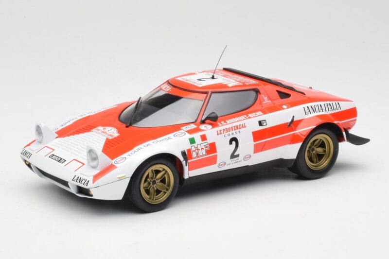 Lancia Stratos HF #2 J-B. Andruet / Biche Winners Tour de Corse 1974 Minichamps 1:18 155741702 Métal