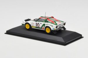 Lancia Stratos #10 Team Alitalia S. Munari / S. Maiga Rally Monte Carlo 1976 Minichamps 1:43 430761210 Métal — image 3 sur 4